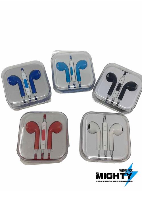 In-Ear Colored Wholesale Headphones Earpods- MW57